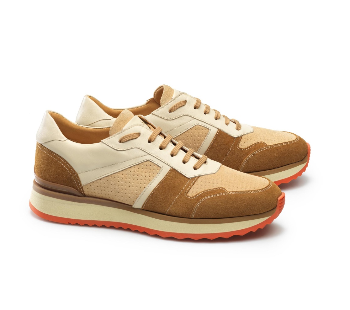 Leather Sneakers - Wellington Cam Mast Cuoio-Cam Mast Light-Nappa Mast 8589